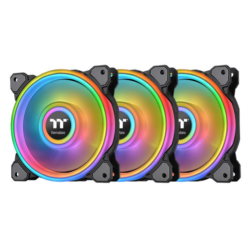 Thermaltake Riing Quad 12 RGB Lufter TT Premium Edition - 3er Pa ventilators