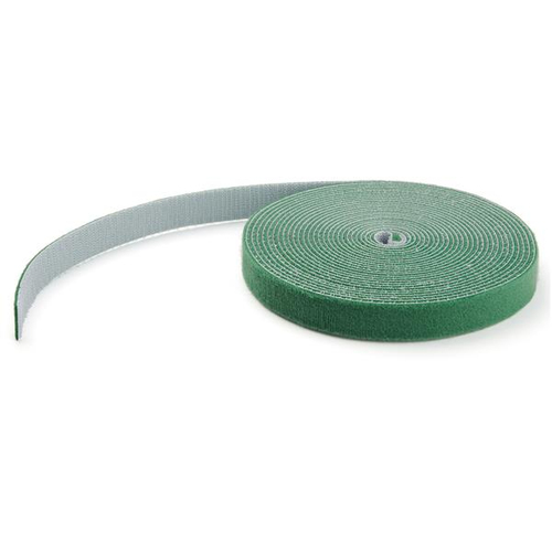STARTECH HOOK AND LOOP ROLL 50FT. - GREEN - RESUABLE