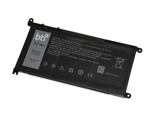 Tech Battery Dell 42Wh Laptop (WDX0R-BTI) akumulators, baterija portatīvajiem datoriem