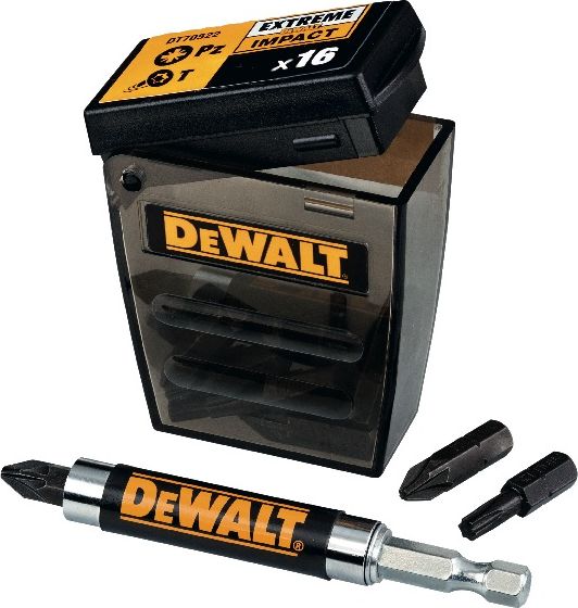 Dewalt zestaw koncowek udarowych 1/4