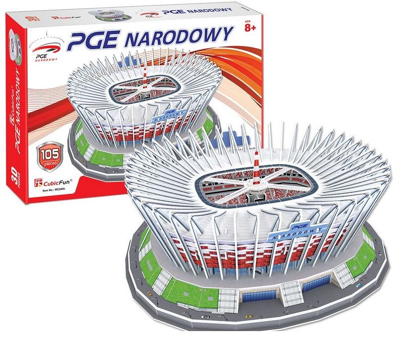 Dante Puzzle 3D Stadion PGE Narodowy puzle, puzzle