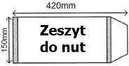 Narnia Okladka na zeszyt do nut A5 (25szt) (131628) 131628 (5907443800202)