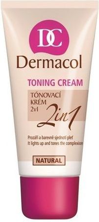 Dermacol Toning Cream 2in1 Krem koloryzujacy Natural 30ml 9832 (85934832) tonālais krēms
