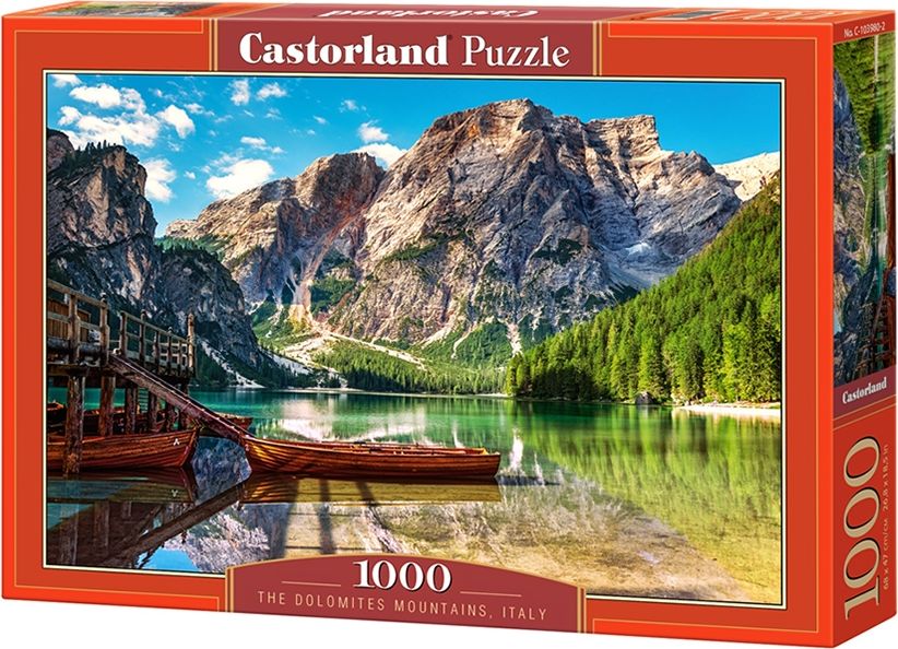 Castorland Puzzle 1000 Dolomity Wlochy 264165 (5904438103980) puzle, puzzle