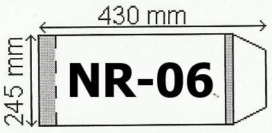 Narnia Okladka na podr B5 regulowana nr 6 (50szt) (131637) 131637 (5907443800530)