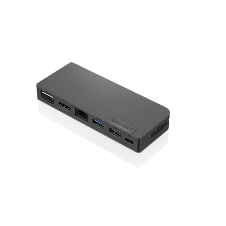 LENOVO Powered USB-C Travel Hub aksesuārs portatīvajiem datoriem