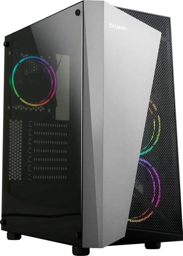 Zalman S4 Plus Midi-Tower - black Datora korpuss