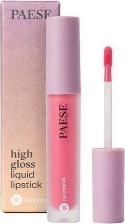 Paese PAESE_Nanorevit High Gloss Liquid Lipstick pomadka w plynie do ust 55 Fresh Pink 4.5ml 5902627617072 (5902627617072) Lūpu krāsas, zīmulis