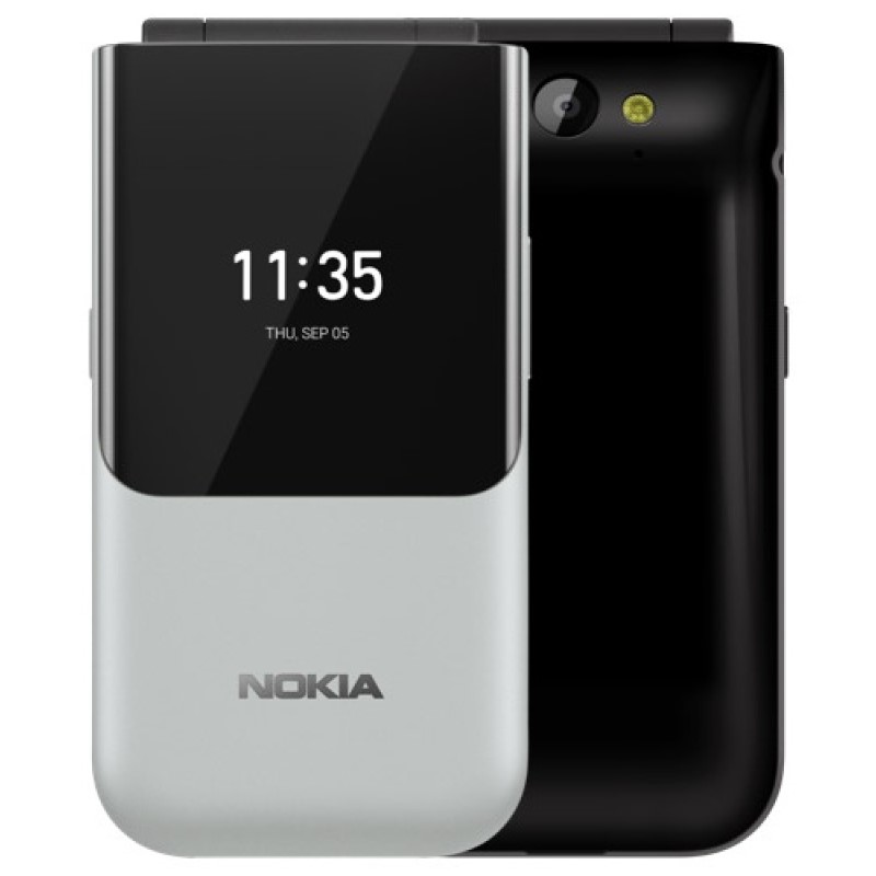 Nokia 2720 Flip grey Mobilais Telefons