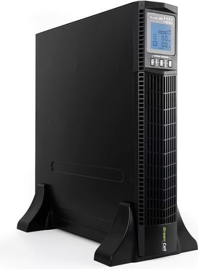 Green Cell UPS Online RTII 1000VA with LCD display nepārtrauktas barošanas avots UPS