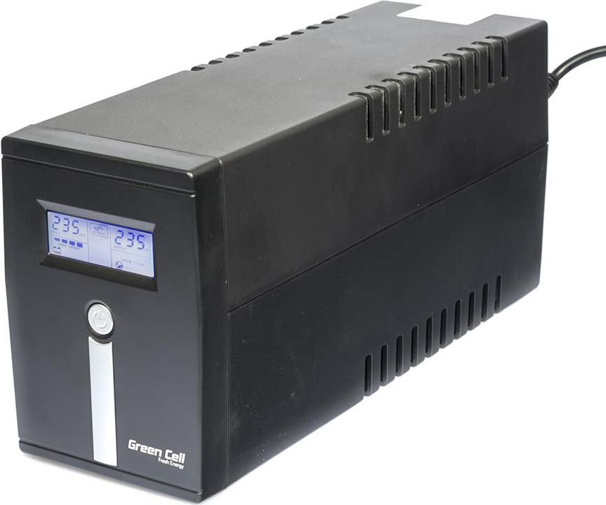 Green Cell UPS03 uninterruptible power supply (UPS) Line-Interactive 1000 VA 600 W 4 AC outlet(s) nepārtrauktas barošanas avots UPS