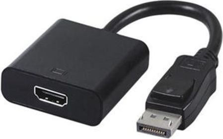 Gembird Displayport male to HDMI female adapter, 10cm, black