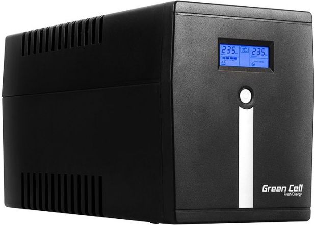 Green Cell UPS Microsine 2000VA with LCD display nepārtrauktas barošanas avots UPS