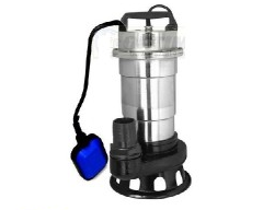 GEKO Pompa wody brudnej z rozdrabniaczem i plywakiem nikiel (81428) Dārza laistīšanas iekārtas