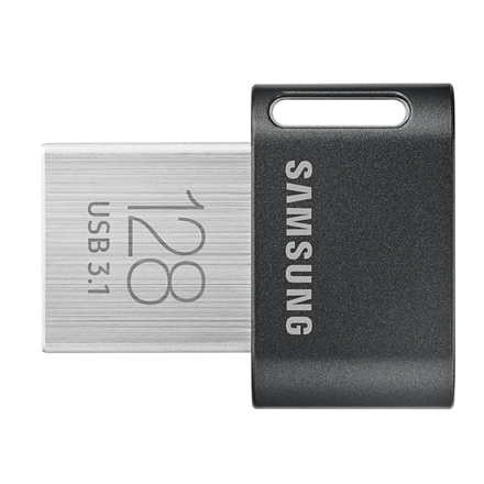 Samsung FIT Plus MUF-128AB/APC 128 GB, USB 3.1, Black/Silver USB Flash atmiņa