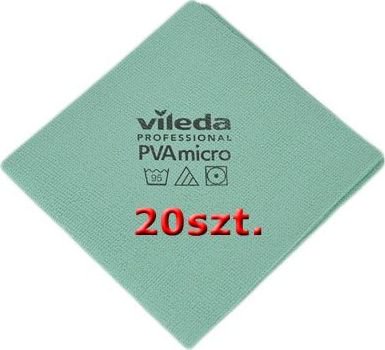 Vileda Zestaw Scierka Pva Micro Zielona 20szt Zes000027 Virtuves piederumi