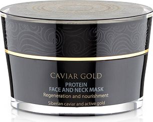 Natura Siberica Caviar Gold Protein Face And Neck Mask proteinowa maska do twarzy i szyi 50ml 4744183019713 (4744183019713)