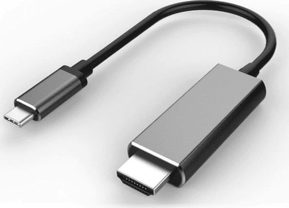 Adapter USB PremiumCord USB-C - HDMI Srebrny  (ku31hdmi08) ku31hdmi08 (8592220017699)