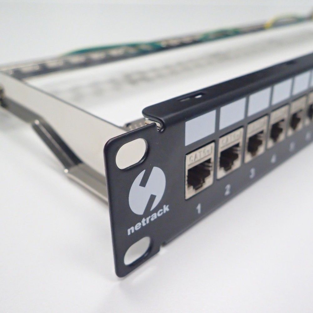 NETRACK 104-21 patch panel keystone 24p