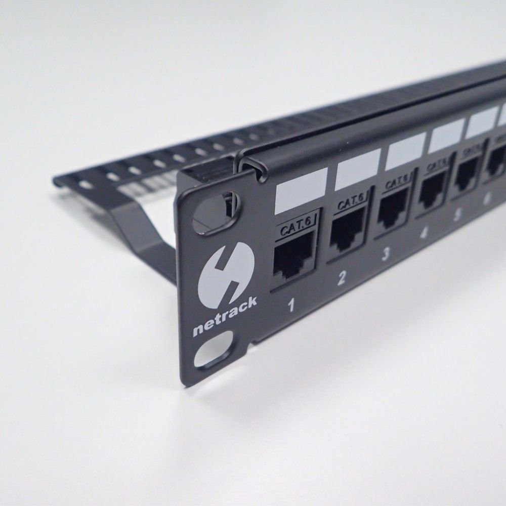 NETRACK 104-20 patch panel keystone 24p