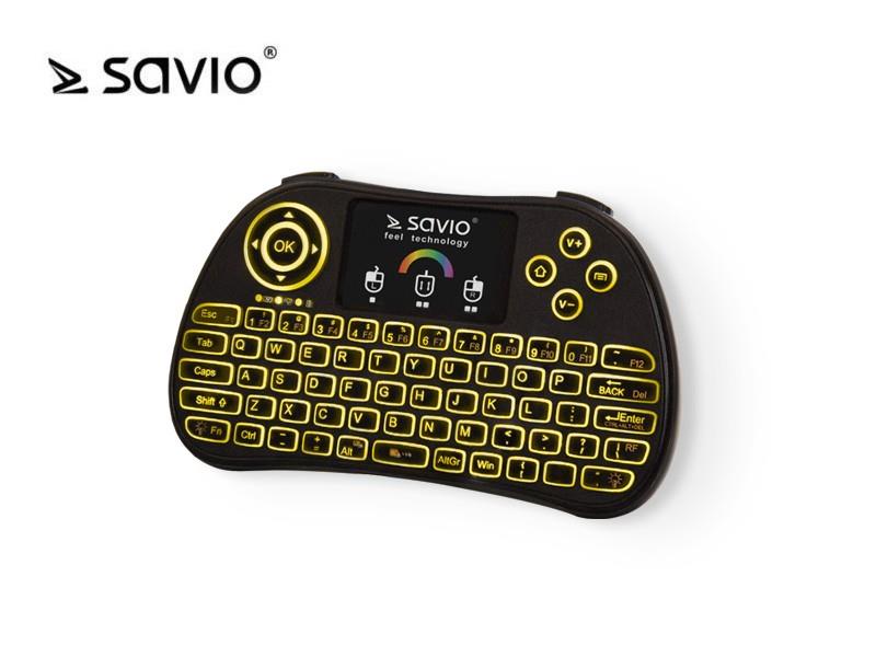 SAVIO KW-03 (black color) klaviatūra