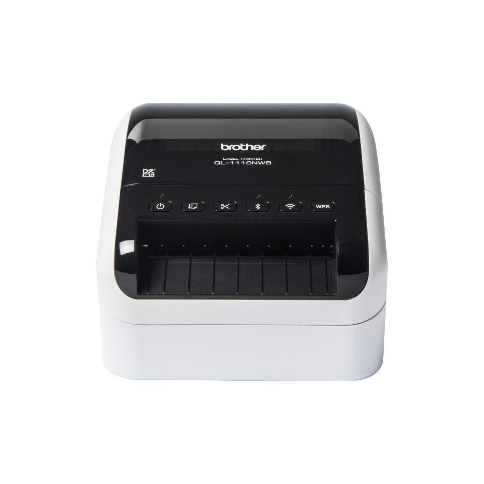 Brother QL-1110NWB Etikettendrucker (mit LAN/WLAN/Bluetooth) uzlīmju printeris