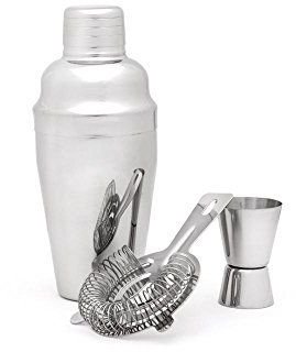 Leopold Vienna Barset Start 3pcs Shaker, Strainer, Jigger LC00465 Virtuves piederumi