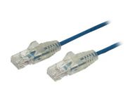 2m CAT6 Cable - Blue Slim CAT6 Patch Cord - Snagless - LSZH - Patch-Kabel - R... adapteris