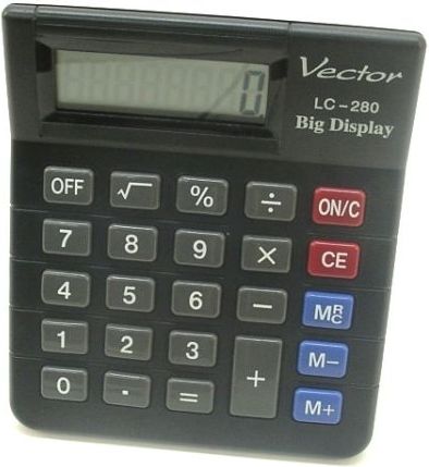 Kalkulator Vector (KAV LC-280) CASI0052 (5904329487359) kalkulators