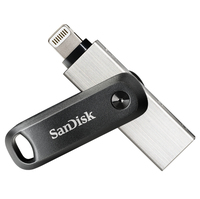 SanDisk iXpand Flash Drive Go 256GB         SDIX60N-256G-GN6NE USB Flash atmiņa