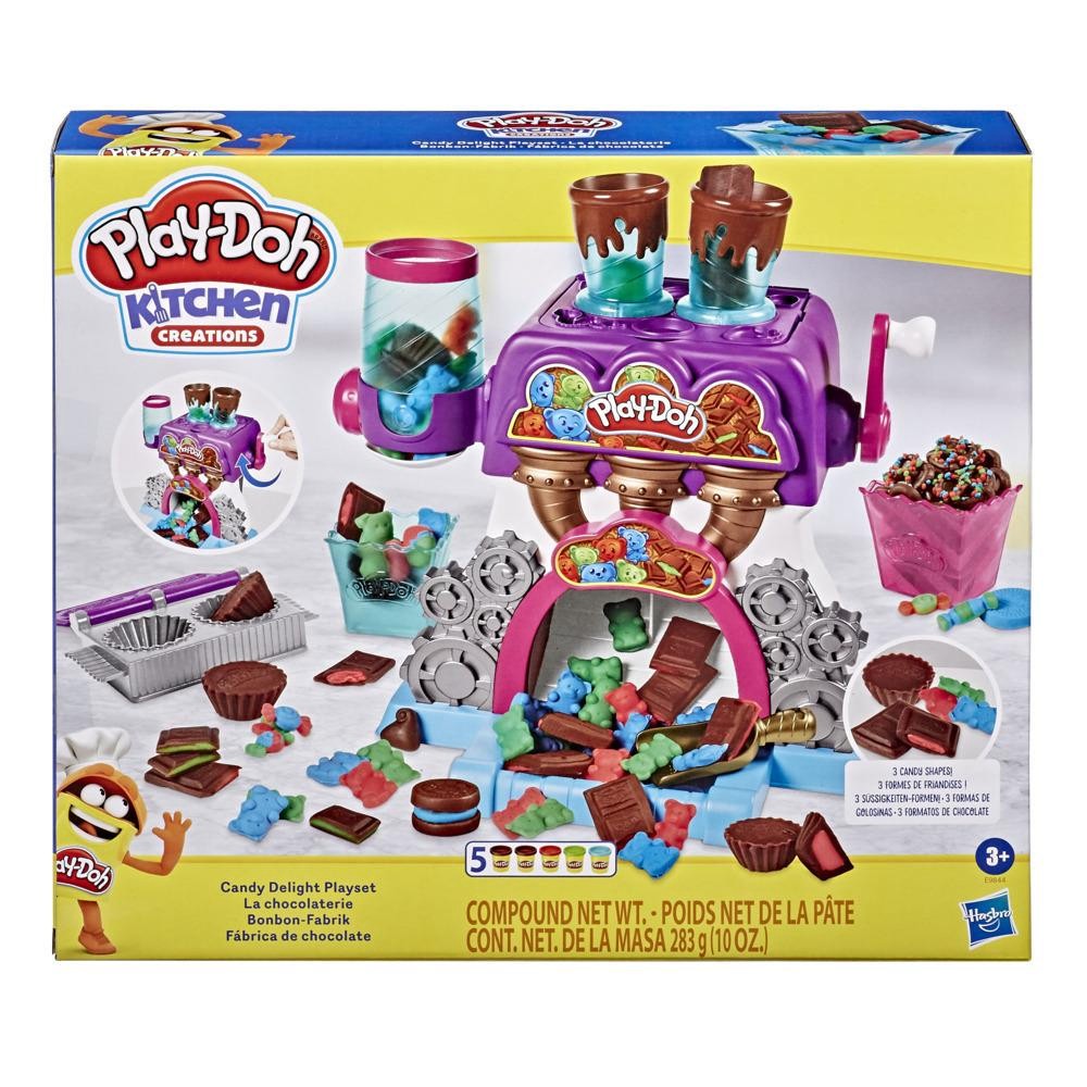 Play-Doh Chocolate Factory (E9844) konstruktors
