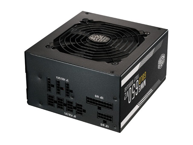 Cooler Master MWE Gold 650 - V2 Full Modular power supply unit 650 W 24-pin ATX ATX Black Barošanas bloks, PSU