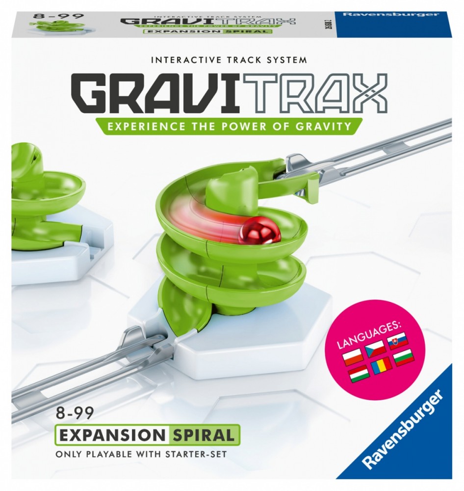 RAVENSBURGER Construction kit Gravitrax Spiral extension kit konstruktors