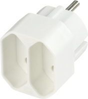 REV Euro-Double Plug white kabelis, vads