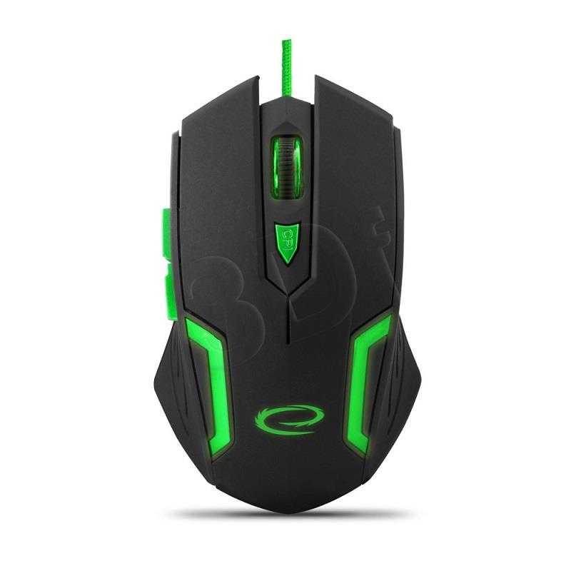 WIRED MOUSE FOR GAMERS  6D OPT.USB MX205 FIGHTE Datora pele