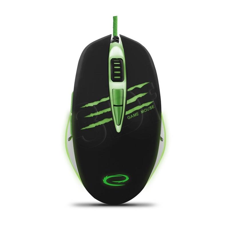 WIRED MOUSE FOR GAMERS  7D OPT.USB MX301 REX Datora pele