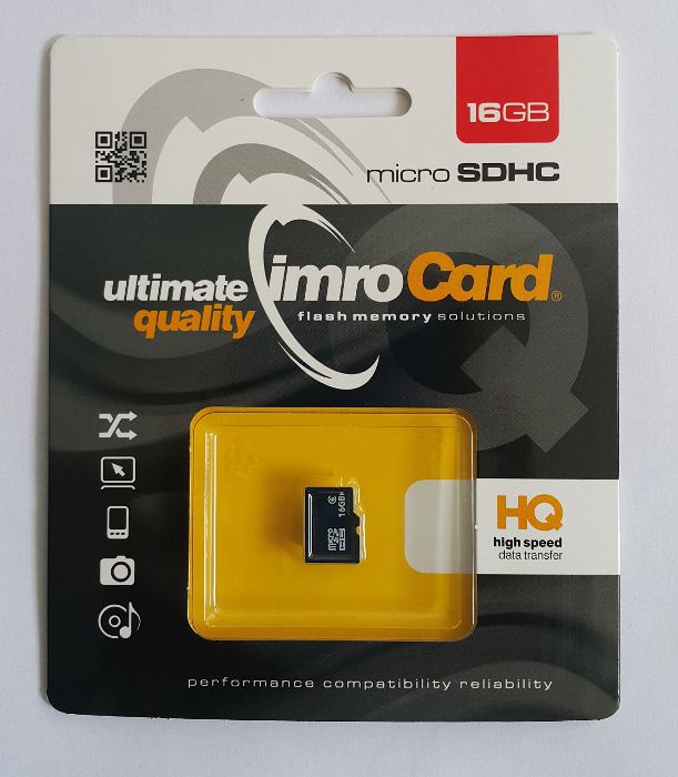  Imro Micro SD 16GB klasa 6 (KOM000822) atmiņas karte