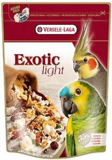 Versele-Laga 750g EXOTIC LIGHT DUZYCH I SREDNICH 003582 (5410340217832)