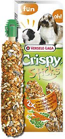 Versele-Laga Crispy Sticks - Kolby Marchewka & Pietruszka Versele-Laga 110g 5410340620601 (5410340620601) grauzējiem