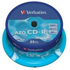 Verbatim CD-R 700 MB 52x 25 sztuk (VERCDR20685) VERCDR20685 (239424335218) matricas