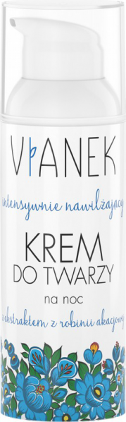 Vianek Intensywnie nawilzajacy krem do twarzy na noc 50ml 5907502687683 (5907502687683) kosmētika ķermenim