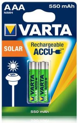 Varta Solar (Blister) HR03 AAA 2szt - 550mAh Baterija