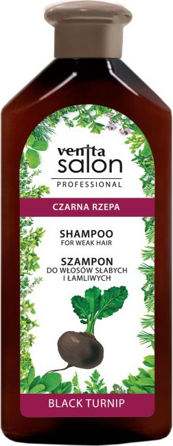 Venita Salon szampon Czarna rzepa 500 ml V0302 (5902101517539) Matu šampūns