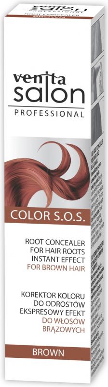 Venita Salon Korektor odrostow Color S.O.S. Brown spray 75ml V1715 (5902101518475)