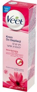 Veet Krem do depilacji 3 min. dla skory normalnej 100 ml 5000146980322 (5000146980322) kosmētika ķermenim