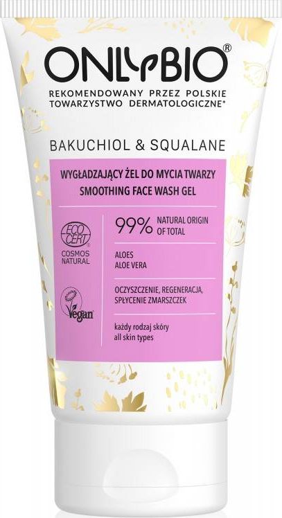 Only Bio Wygladzajacy zel do mycia twarzy  150 ml 5931-uniw (5902811789660) kosmētikas noņēmējs