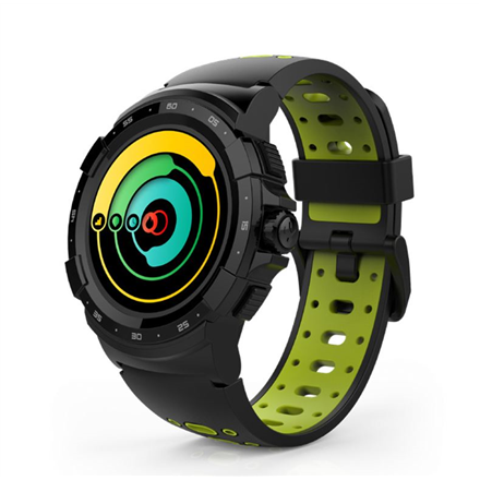 MyKronoz Zesport 2 460 mAh, Smartwatch, Touchscreen, Bluetooth, Heart rate monitor, Black/Grey, GPS (satellite), 7640158014523 Viedais pulkstenis, smartwatch
