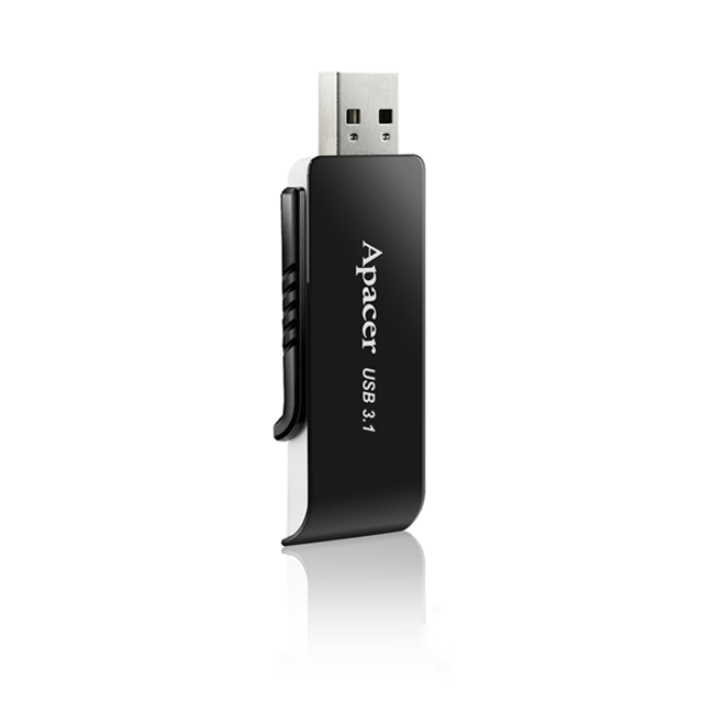 Apacer memory USB AH350 128GB USB 3.0 Black USB Flash atmiņa