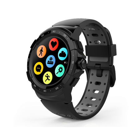 MyKronoz Zesport 2 460 mAh, Smartwatch, Touchscreen, Bluetooth, Heart rate monitor, Black/Grey, GPS (satellite), 7640158014523 Viedais pulkstenis, smartwatch