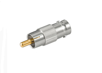 MicroConnect NC 1524 RCA M - BNC F with gold contacts kabelis video, audio